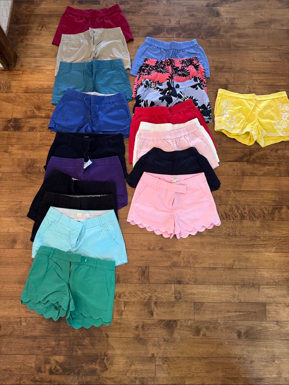 Women’s Jcrew and Lilly Pulitzer Regular and Scalloped Hem Shorts